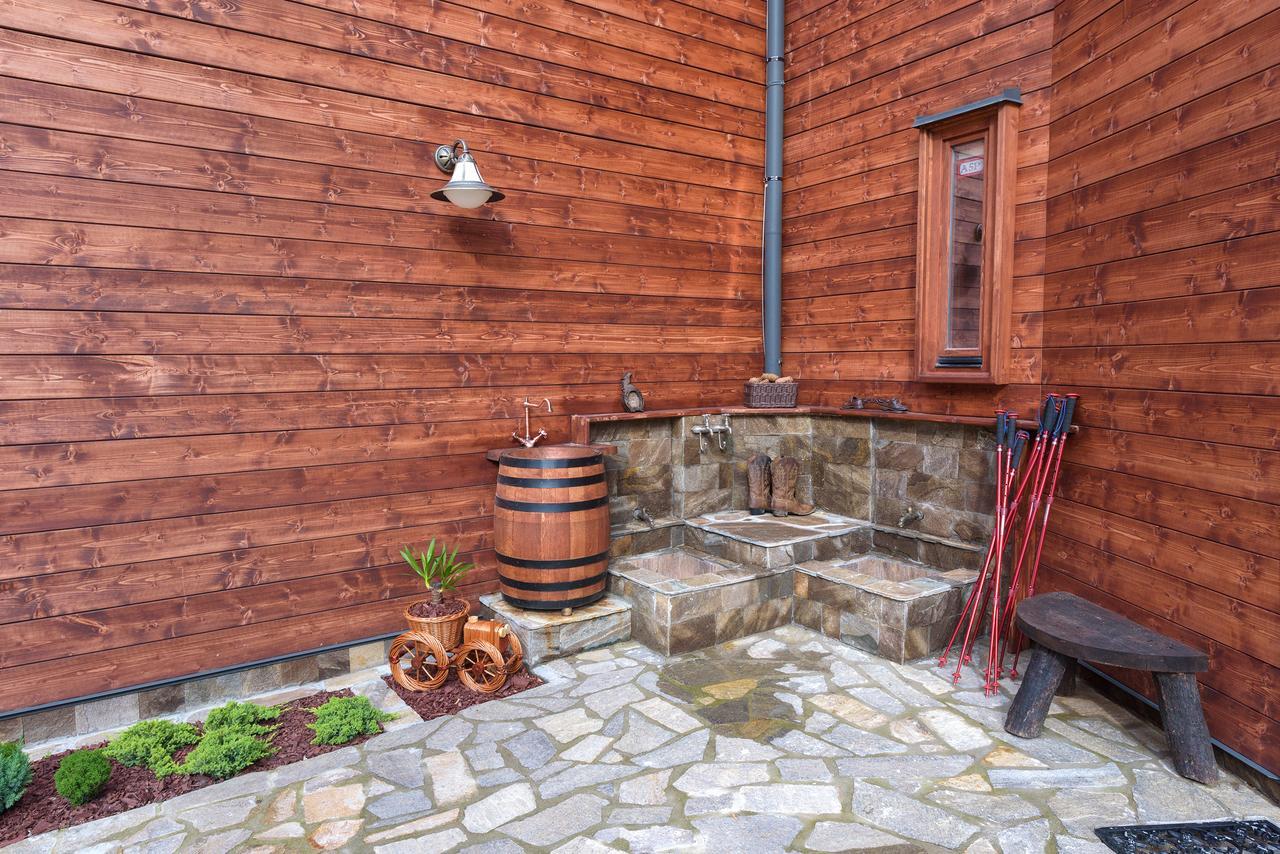 Pinus Villas Lodge With Private Jacuzzi & Phyto-Sauna Retreat Zheleznitsa Luaran gambar